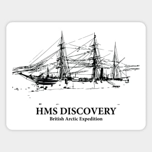 HMS Discovery - British Artic Expedition Magnet
